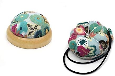 Tenvy 2 Pack DIY cvijet drvena baza japanska vrsta i elastični nosač za ručni tipa QUILTING PIN jastuk Cross