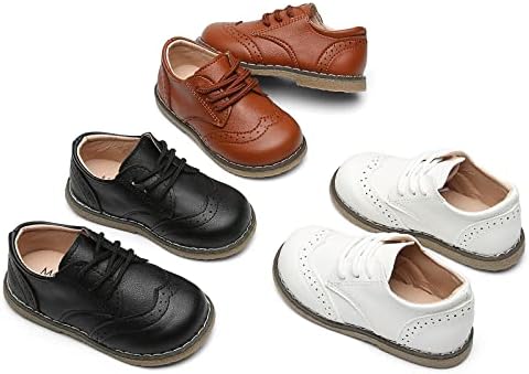 DADAWEN Boy's Girl klasična školska uniforma na Pertlanje Oxford Comfort Dress Shoes Loafer Flats