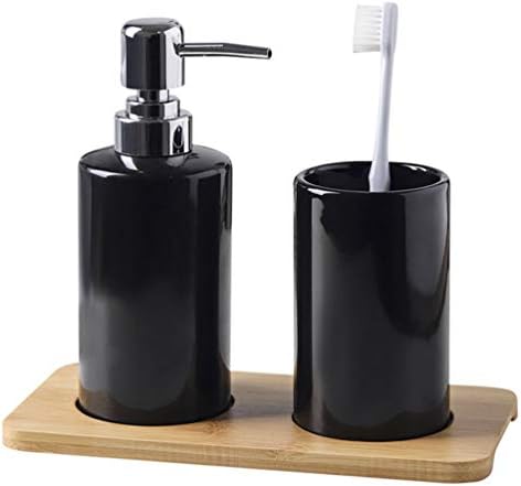 ZERODEKO SHAMPOO DISPENZER Keramički sapun sa sapunom 2 pakovanje tekućih sapuna Dispenser