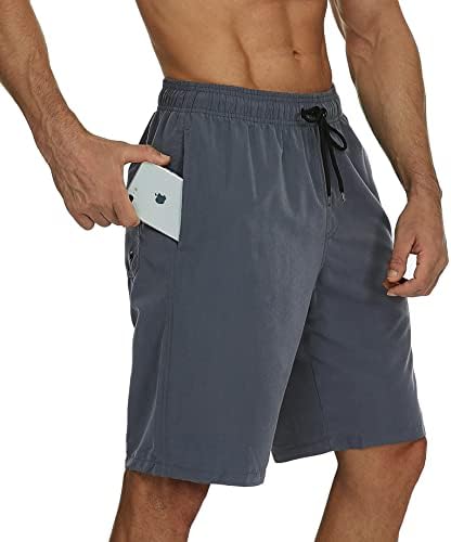 SILKWORLD muške plivačke kratke hlače za brzo sušenje atletskih kupaćih kostima s oblogom