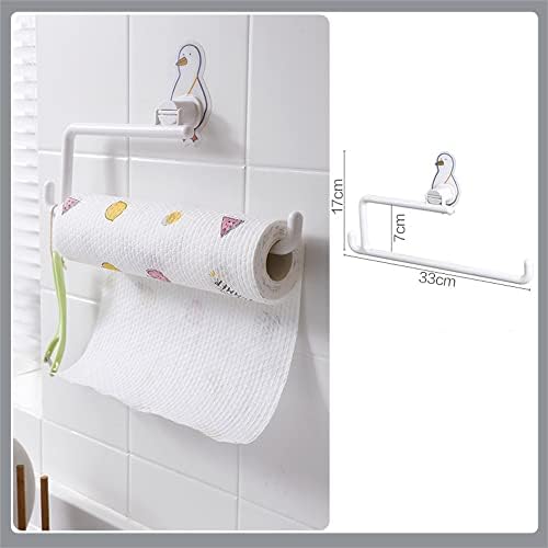 Douya kuhinjska papirna ručnik nosač zidova na zid-montiranim papirnim vješalicama, plastična