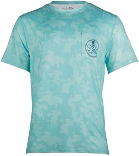 Life soli Camox SLX Klasična košulja za kratki rukav, aruba plava, mala
