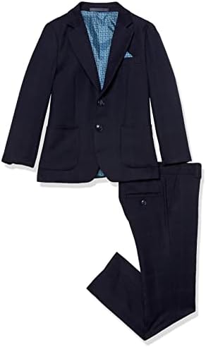 Isaac Mizrahi Slim Fit Boy 2pc check Suit