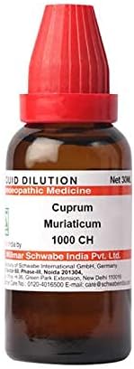 Dr Willmar Schwabe India Cuprum Muriaticum razrjeđivanje 1000 CH boca od 30 ml razrjeđivanje