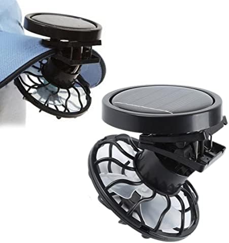 Havamoasa Clip On Mini Desk Fan prijenosni ventilator za kolica ventilator na solarni pogon