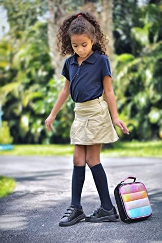 J J. N. E. L biti ti Unisex-dječije cipele za djecu - crne školske uniforme cipele za djecu