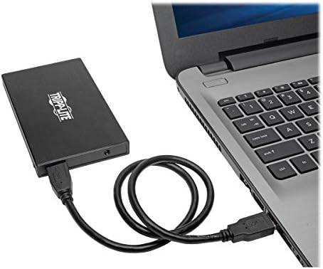 Tripp Lite USB 3.1 Gen 2 SATA SSD / HDD na USB C, USB tip C Kućni adapter W / USP podrška, Thunderbolt 3 Kompatibilan, USB-C, USB tip-c, crni