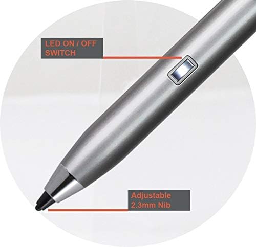 Bronel srebrna fina tačaka digitalna aktivna olovka kompatibilna sa Acer Chromebookom R13 CB5-312T