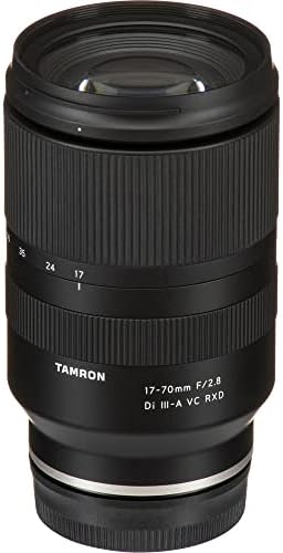 TAMRON 17-70mm F / 2,8 DI III-A VC RXD objektiv za Sony E - 7pc Paket pribora uključuje: tulip sočiva za kapuljaču,
