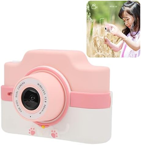 Entitalna igračka kamera, slatka DC 5.0V-1A dječja kamera 48MP visoke rezolucije ABS + silikon