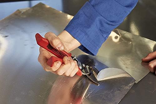MIDWEST avijacija Snip-desno Cut uspravno Tin rezne makaze sa kovanim noža & KUSH'N-Power Comfort ručke - MWT-6900R