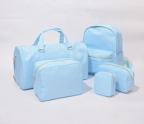 Kaymey ekstral velika kozmetička torba šminka torbica za torbu za torbu s najlonskim putničkom set