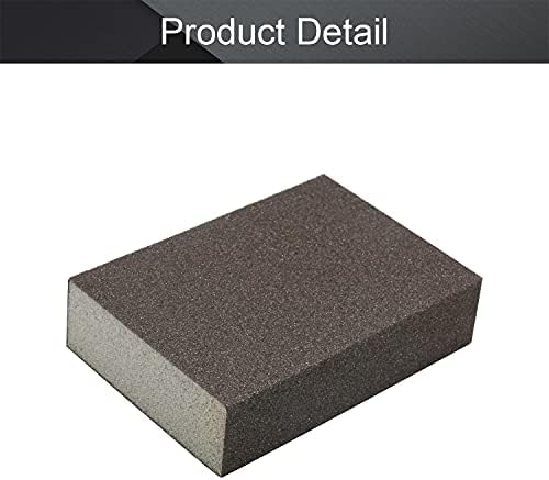 Utoolmart Brusni spužvasti blokovi 240-320 griz podloga od pijeska srednje granulacije za kuhinjski Metal/Suhozid