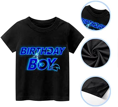 Tutu i Sian Ultra meka Rođendanska majica kratkih rukava, pokloni za dječake Rođendanska zabava