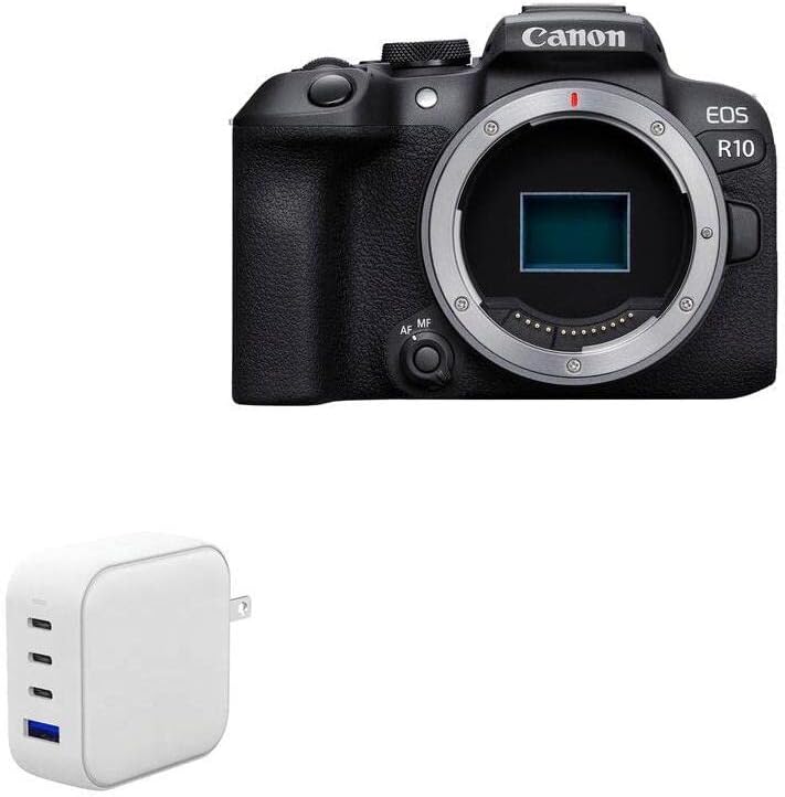 Boxwave punjač Kompatibilan sa Canon EOS R10 - PD Minicube, 100W 3 PD Port Zidni punjač International
