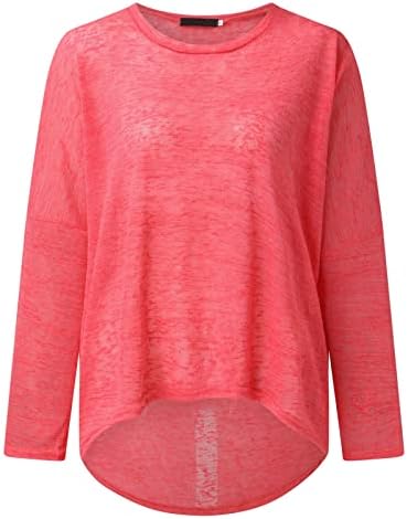 Vodeni pulover za pahulje za žene s ramenom odvojene rukavice majica s rukavicama Casual T košulja