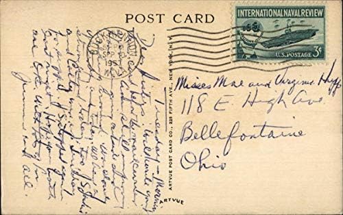 Klinika za Myers Philippi, West Virginia WV Original Antique Postcard 1957