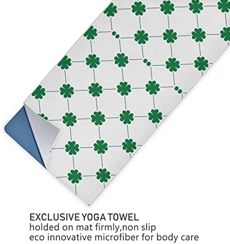Pokrivač većenjski joga St-Patrick-Day-Green-Trave Yoga ručnik Yoga Mat ručnik