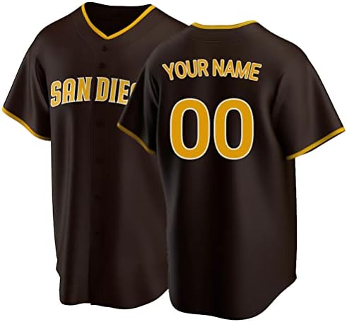 Prilagođeni Bejzbol dres sa vašim imenom i brojem na poleđini dresa, personalizovana Bejzbol uniforma