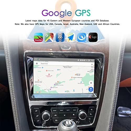 ZWNAV 9-inčni Android 12 Car Stereo za Bentely Flying SPUR 2012-2017, 256 GB, Auto GPS navigacijska glavna jedinica, Bluetooth, Carplay