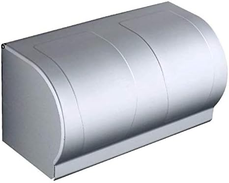 Držač za toaletni papir ZCMEB izrađen u sažetom nehrđajućem čeliku s telefonskim policama za