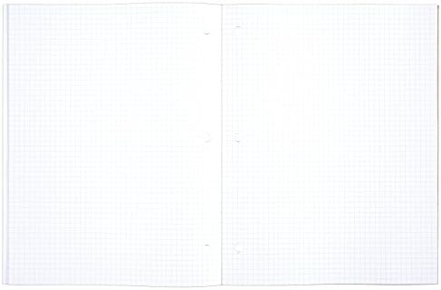 Mead milimetarski papir, kvadril, 5 kvadrata po inču, 11 x 8-1 / 2 , 20 listova, 1 pakovanje
