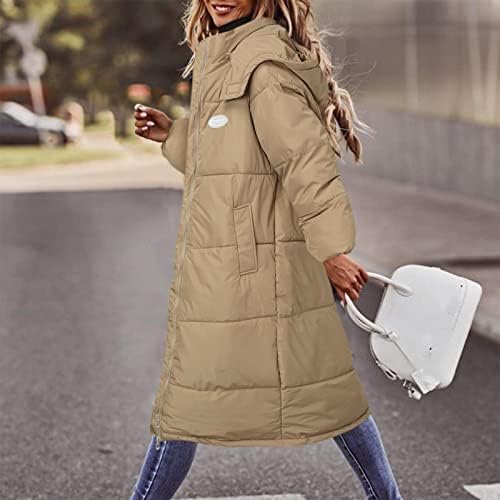 Ženski zimski kaputinski kaput vodootporan topla dugačka jakna za dugačku puffer Parka casual