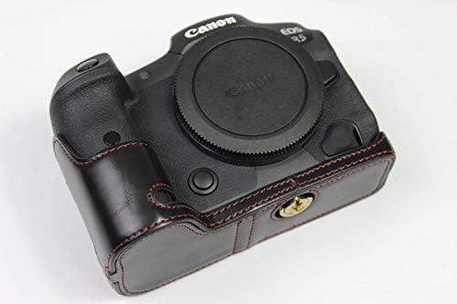 PU kožna torba za pola kamere poklopac donje verzije otvaranja za Canon Eos R5 R6 Eosr5 Eosr6 kameru