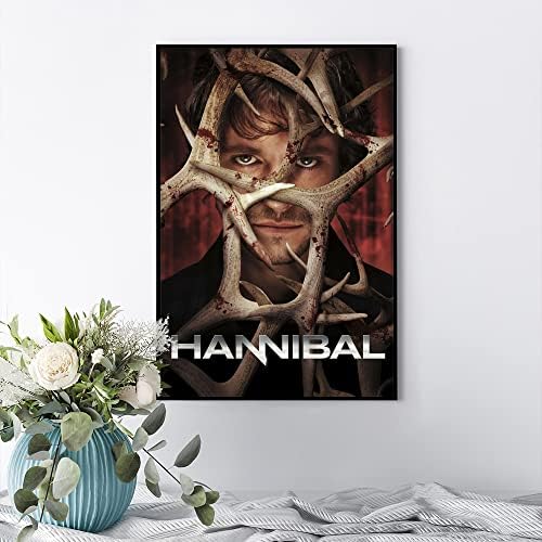 Thunwid Hannibal Poster TV Show Posteri platno zid dekor Print Slika Slika spavaća soba ured dekoracija 12 x 18 Neuramljen