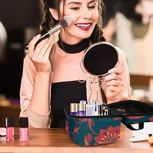 Yoyoamoy šminka za žene dame djevojke, velika kozmetička torba sa zatvaračem Make up Organizator Travel