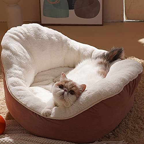 COMEONE krevet za mačke u zatvorenom prostoru, može se prati u mašini, kreveti za mačke za kućne mačke ili male pse, štene, maca, Mačić, zec ,Anti-Slip & amp; vodootporno dno, plavo