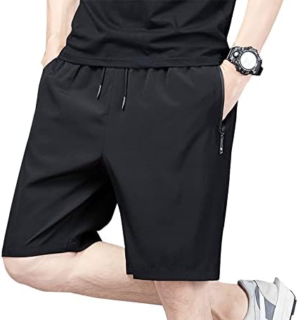 ZooYung Boys kratke hlače za trčanje brzo sušenje lagani atletski šorc sa džepovima sa zatvaračem za trening
