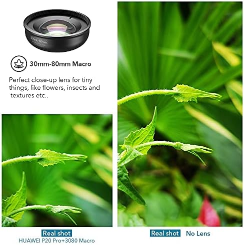 FZZDP Optic 30mm-80mm macro Lens telefon kamera objektiv Super Macro Lentes za pametne telefone