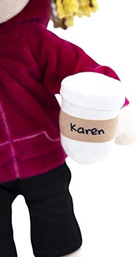 Taylor igračka Karen Ragdoll - Funny White Elephant poklon - Novost punjena lutka za odrasle