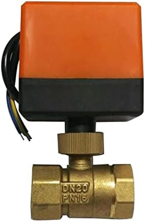 Električni kuglasti ventil AC220V DN15-50 3-žični 2-smjerni upravljački Mesingani navoj električni kuglasti