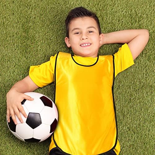 Geyoga 24 Kom Kids Scrimmage Vest Soccer Pinnies Trening Penija Fudbalski Dresovi Omladinski Tim