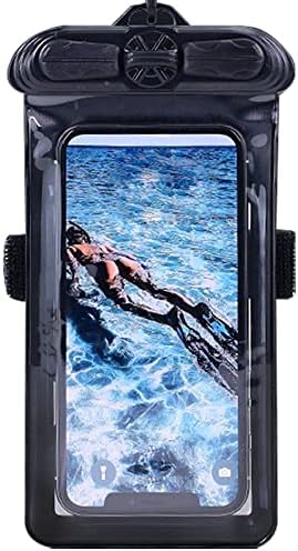 Vaxson futrola za telefon Crna, kompatibilna sa ZTE Voyage 30 Pro vodootpornom vrećicom suha