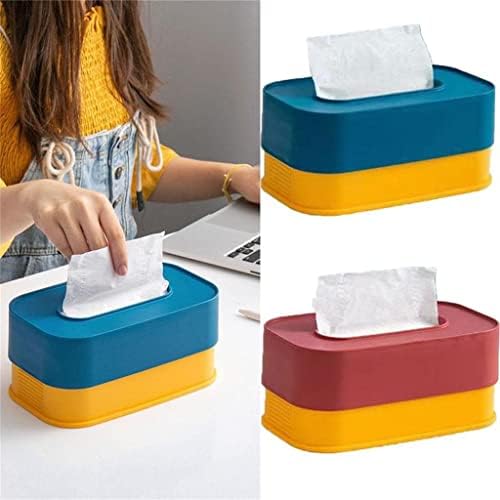 Dinzz New Creative Design Dvoslojni tkivni kutija za dnevnu sobu Box Papir Papir salveta Cumping Case