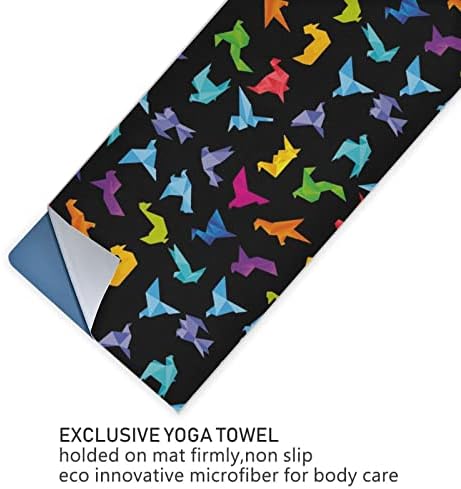 Pokrivač sa Augenstern joga origami-ptica-Art-Japan-Craft Yoga ručnik Yoga Mat ručnik