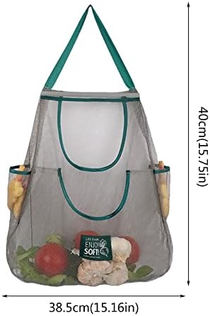 BLMIEDE mrežasta torba za voće i povrće za domaćinstvo sklopiva torba za kupovinu torba za višekratnu