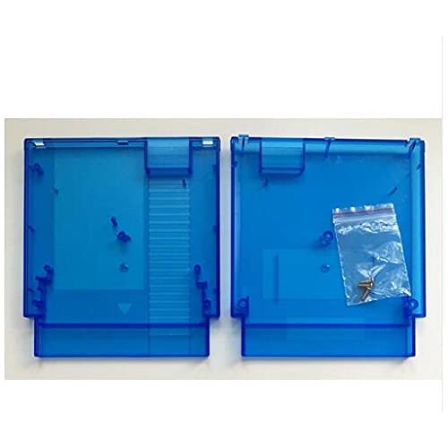Samrad Transparentnost plava boja 72 igle Kartridž za igru zamjena Plastična školjka za NES 5kom / Set