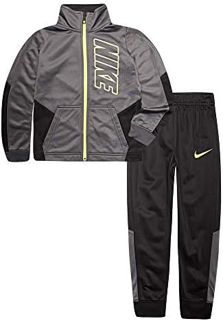 Nike Kids Baby Boy's Block blok pune zip hoodie i jogger hlače dvodijelni set zapisa