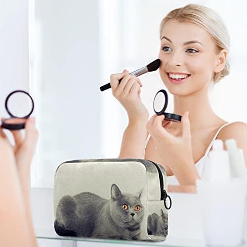 Tbouobt kozmetičke vrećice za žene, šminke toaletna toaletna torba Organizator, životinjska mačka