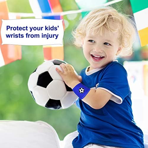 Gejoy 16 komada sportske narukvice za zglobove dječje znojne trake za djecu nogometni bejzbol fudbal