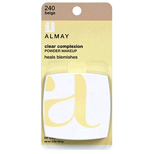 Almay Clear Complexion Powder Makeup, Med 320, 0.3-Unca Paketa