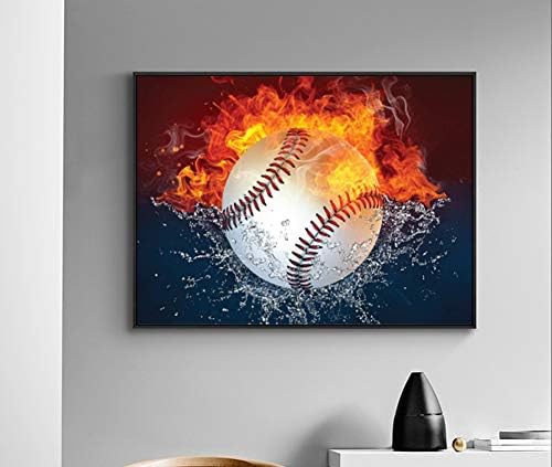 DIY 5D dijamantski slikanje bejzbol po broju kompleti pune bušilice za odrasle, Cross Stitch Crystal rhinestone