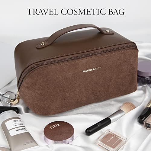 Travel šminke za žene Travel Kozmetička torba Veliki kapacitet Make up Travel Bag kožne šminke sa zatvaračem