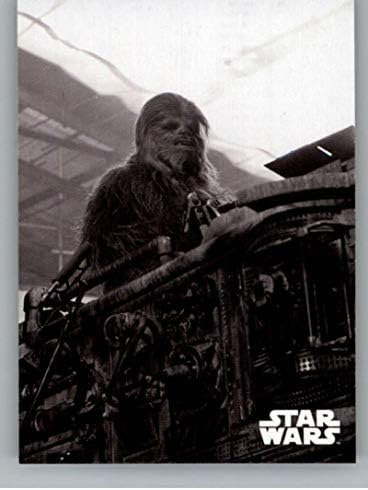 2019 TOPPS Star Wars Empire Strikes Back crno-bijeli 21 Popravak trgovačke karte Falcon Chewbacca