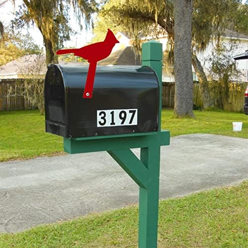 Zamjena zastave Iuibmi RedBox, zastava poštanskih sandučića od crvenog kardinala, jednostavna za