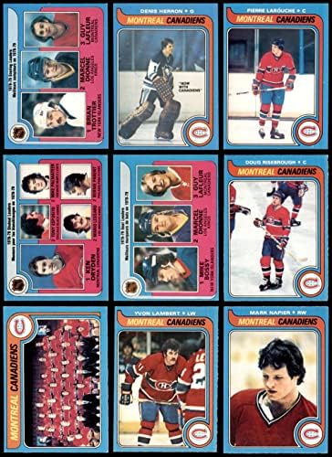1979-80 O-pee-chee Montreal Canadiens u blizini Team Set Montreal Canadiens Ex / MT + CanaDiens